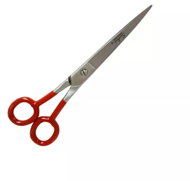 Hair Cutting Scissors shears 6.5 inch for barber Scissors, Red Grip Sandbros