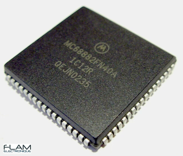 Disque 33 T Atari MEGA STE GAL FPU 68881/68882 (1 Pc. ) Motorola MC 68882 (1 Pc. Optional Carte Audio - Foto 2