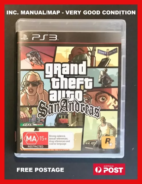 Jogo gta san andreas ps2 black label novo em Promoção na