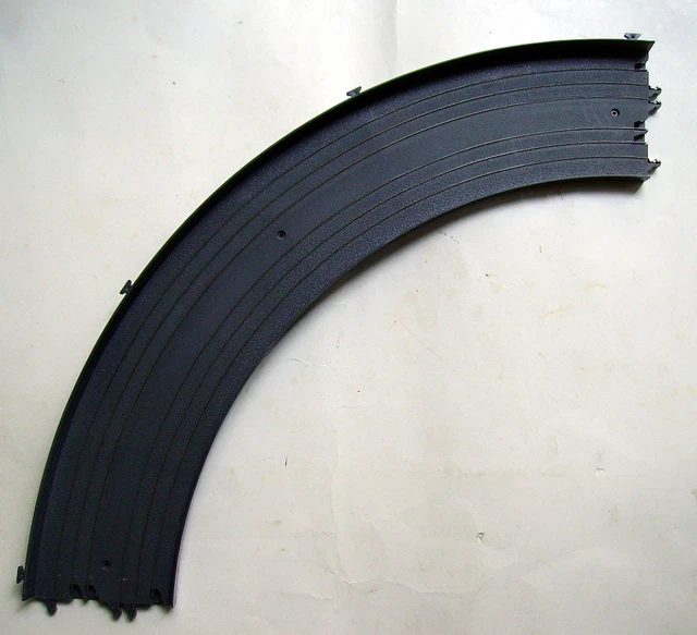 CIRCUIT TCR - RAIL COURBE 1/4 de cercle ( gris )