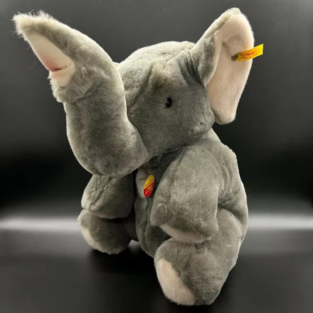 STEIFF Elefant COSY JUMBO | 085239 | KFS | Jahr 1990 | 30 cm |Sehr guter Zustand