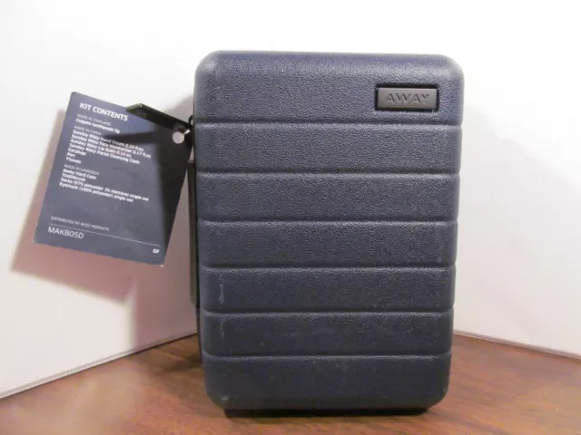 UNITED POLARIS Class AWAY hard mini suitcase Amenity Kit sealed Bag - NEW vBZ