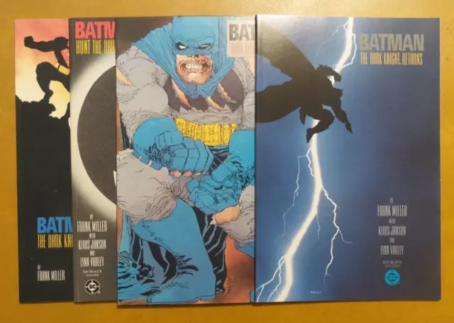 Batman: The Dark Knight Returns Complete Set 1 2 3 4 1-4 (1 2 4 Are 1st Print