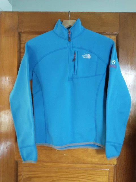 The North Face Women's  1/4 Zip Pullover, Sky Blue Summit Series Size Small