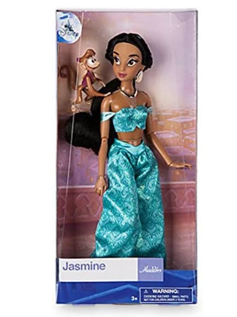 DISNEY STORE OFFICIAL Aladdin & Princess Jasmine Classic Doll set of 2 ...