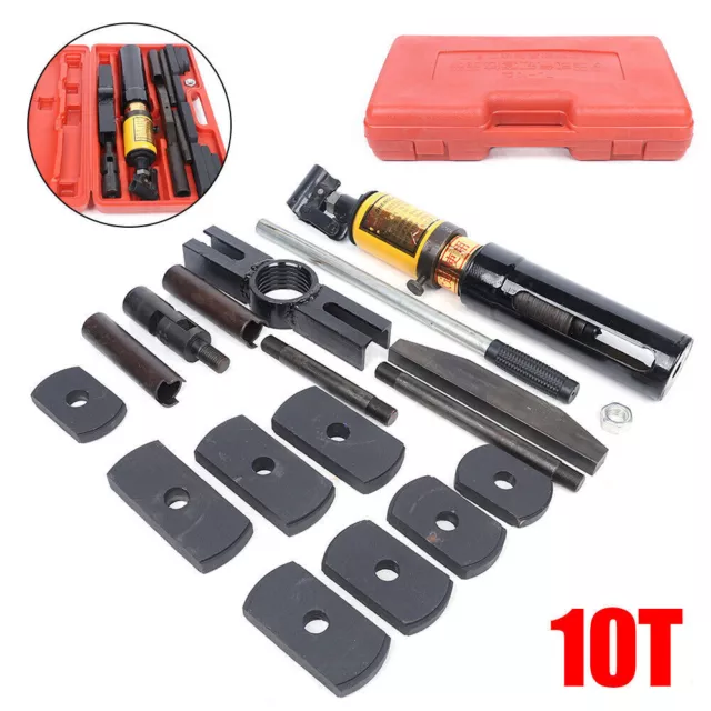 10 Ton Hydraulic Cylinder Liner Puller Tool Kit Fit Dry Cylinder 80-135mm New!