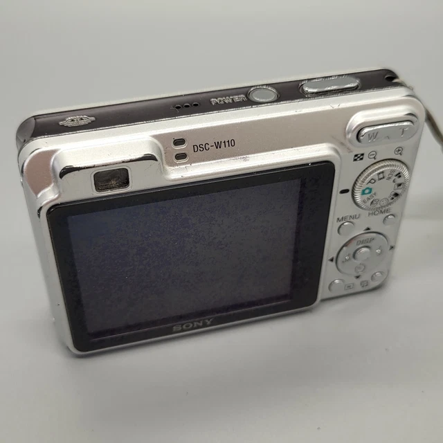Sony Cybershot DSC-W110 7,2 megapixel fotocamera digitale compatta argento testato 2