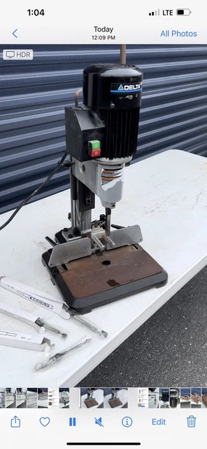 Delta 1/2Hp Deluxe Hollow Chisel Mortiser an bits  NY LI