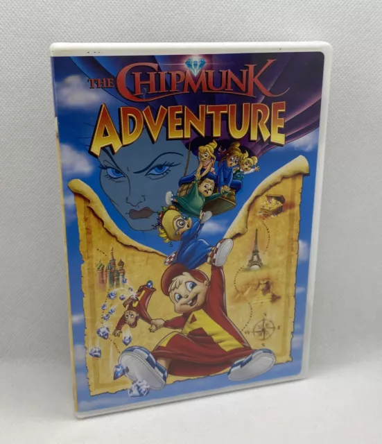 ALVIN AND THE Chipmunks - The Chipmunk Adventure [DVD] RARE ** OOP
