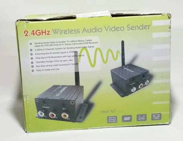 SPC Pro-Signal PSG08096 2.4GHz Wireless Transmitter & Receiver With Damaged A...