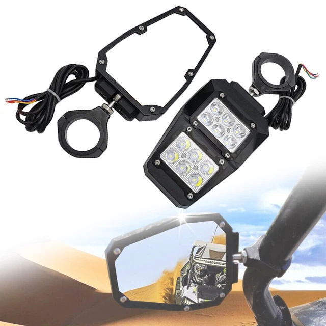 Specchietto retrovisore 1,5-2" adatto a tutti i Polaris RZR 570 800 900 1000