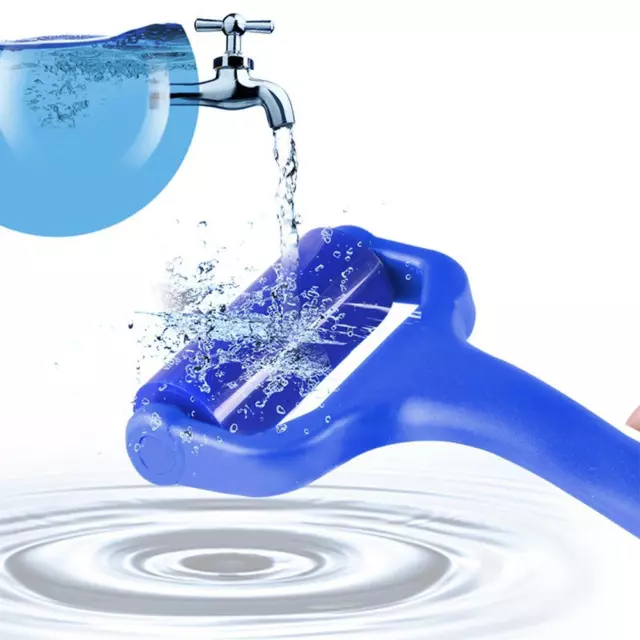 Vinyl Record Cleaner Anti-Static Silicone Roller LP Cleaning Tool (Blue)