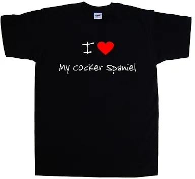 I Love Heart My Cocker Spaniel T-Shirt