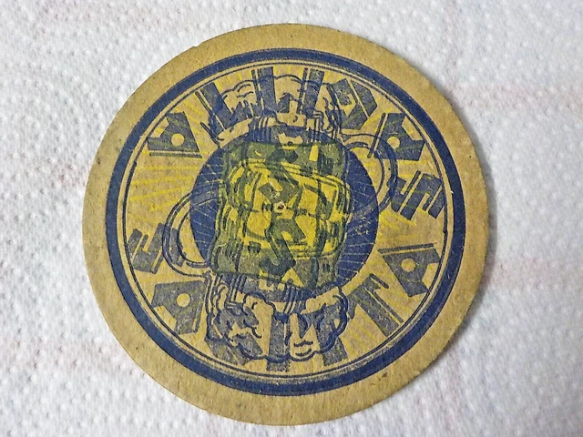 Chope Bock Bière Ancienne Old Germany GERZ - Motif Anges/angelots - Bleue
