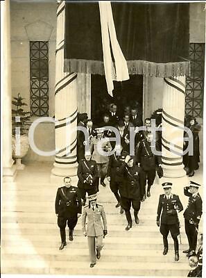 1935 MILANO Duca di BERGAMO Paolo Ignazio THAON DI REVEL mostra delle culle FOTO