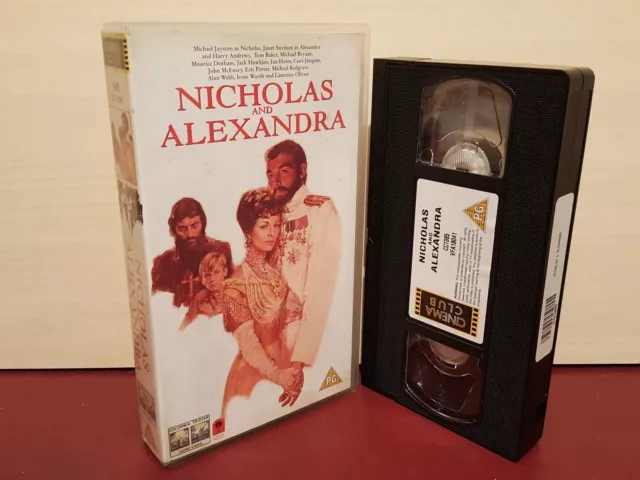 Nicholas and Alexandra - Michael Jayston - PAL VHS Video Tape (T133)