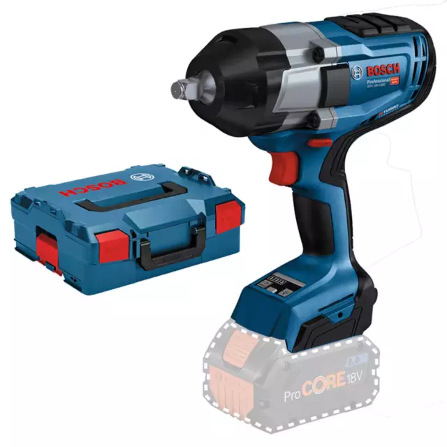 Bosch GDS 18V-1000 BITURBO 18v Cordless Brushless High Torque ½” Drive Impact Wr