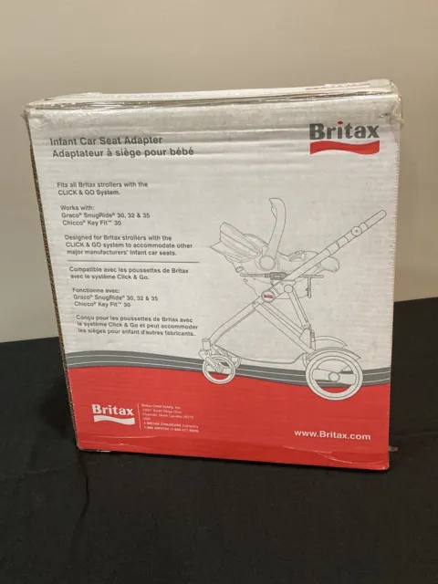 Britax B-READY Infant Baby Car Seat Base Adapter Frame S842900 - NEW