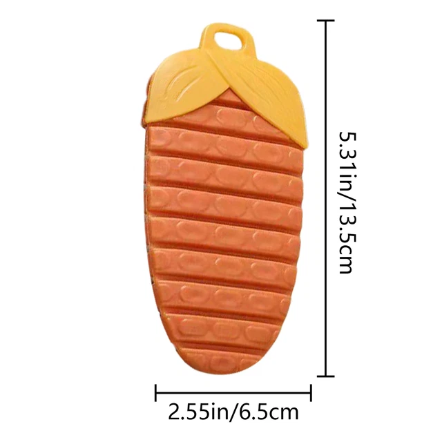 VEGETABLE BRUSH CLEANING Pots Kitchen Utensils Corn Type Bendable