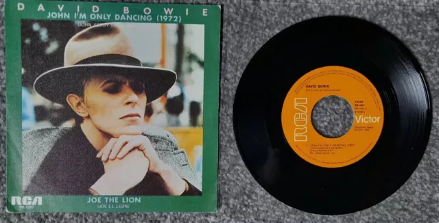 David Bowie John i'm only dancing / Joe The Lion (Spain 7" Single)