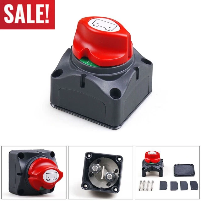 Interruttore di corrente principale batteria auto 100 A separatore polari moto camion
