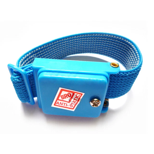 Anti Static Cordless Bracelet ESD Discharge Cable Wrist Strap Cool B.U_MF