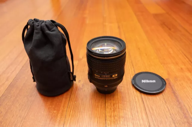 Nikon Nikkor AF-S 24-120mm F4G ED VR Full Frame Lens (Great Condition)