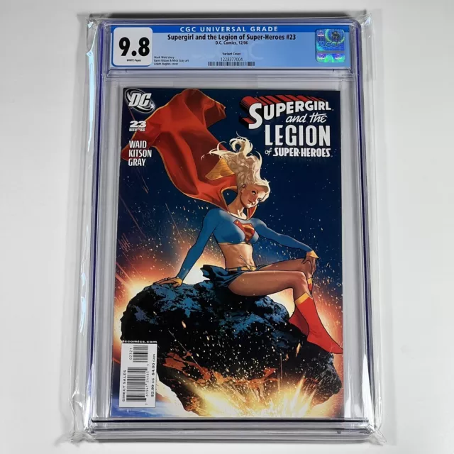 Supergirl and the Legion of Super-Heroes 23 Variant CGC 9.8 Adam Hughes DC 2006