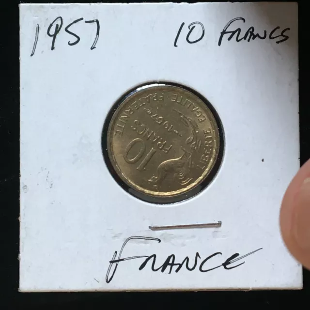 France 1957 10 Francs ***A218***