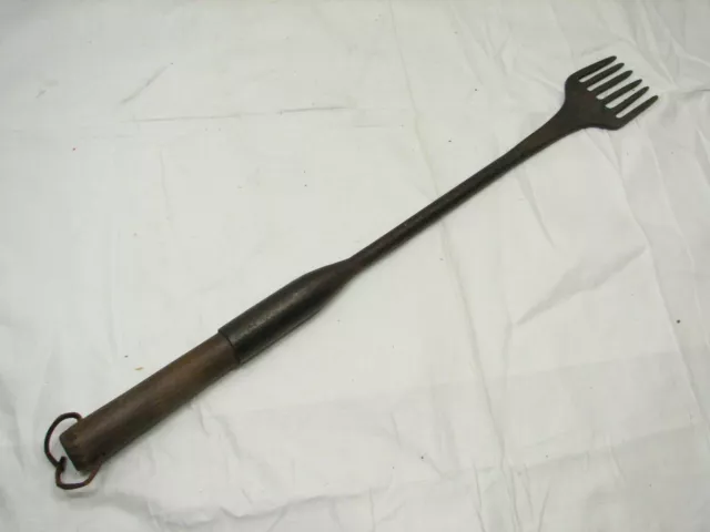 Vintage Iron Fish/Frog/Eel Hunting Gig Fork Tool Speak Fishing Vintage Iron Fish/Frog/Eel Hunting Gig Fork Tool Speak Fishing