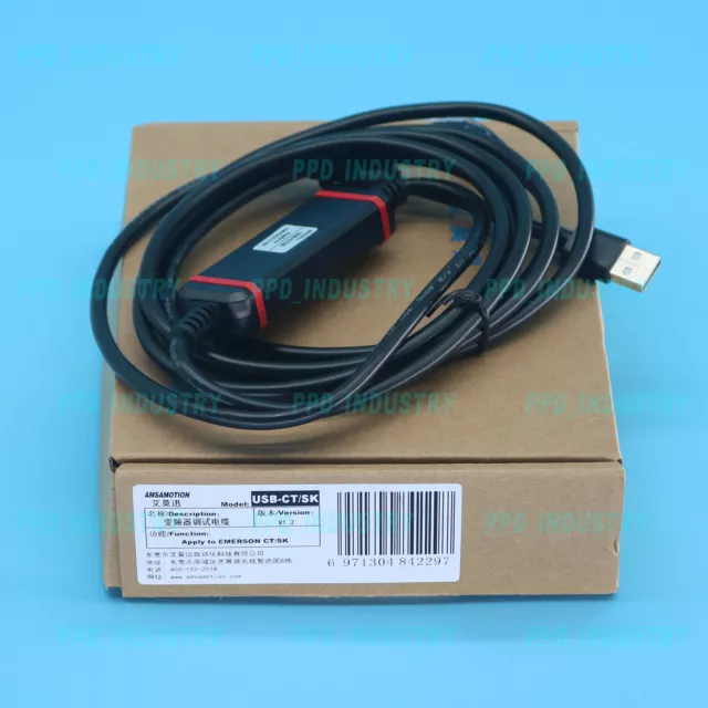 1PCS FOR EMERSON New USB-CT/SK Programming Cable CT SK Inverter