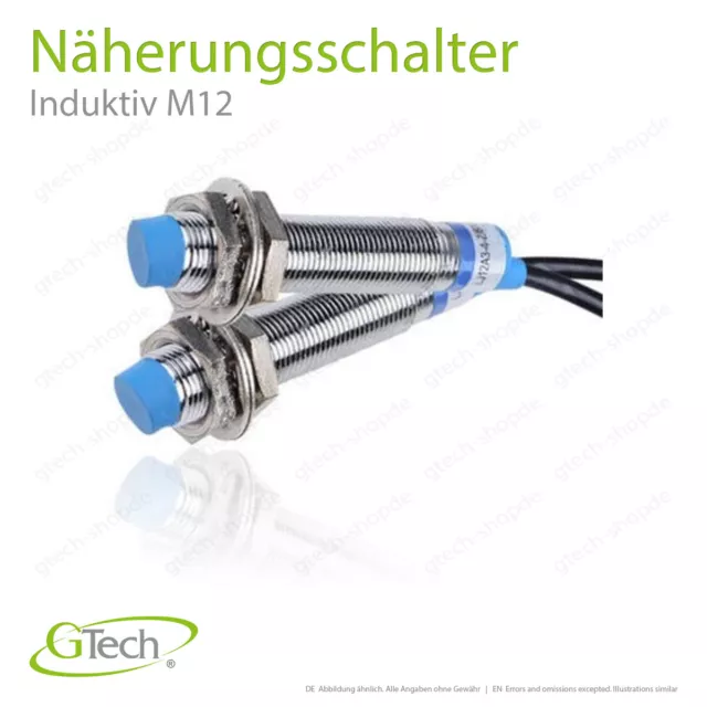 Induktiver Näherungsschalter M12 LJ12A3-4Z/BY PNP - BX NPN 6-36V