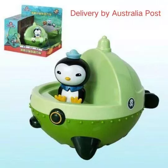 The Octonauts Barnacles Peso Kwazii Pull-back Vehicle Playset Toys Kids Gift NEW