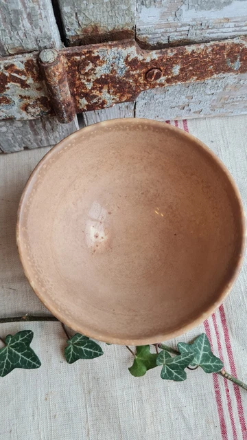 Bol Ancien De Grand-Mère En Céramique Sacavem - 7.5 Cm De Haut, Multicouleur