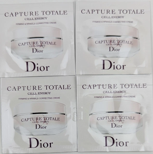 Dior Capture Totale Cell Energy Firming & Wrinkle-Corecting Creme 1ml x4 Samples