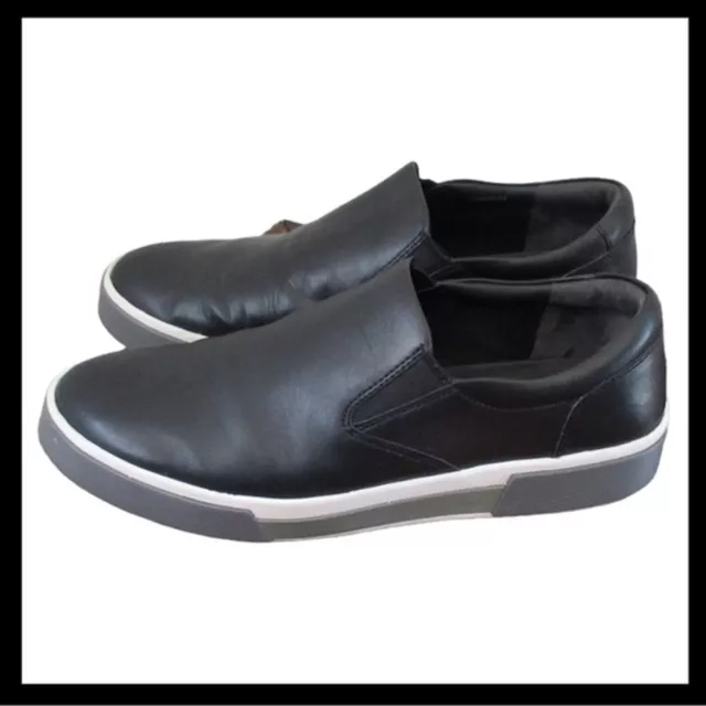 Vince Sneakers Slip-On Leather Shoes