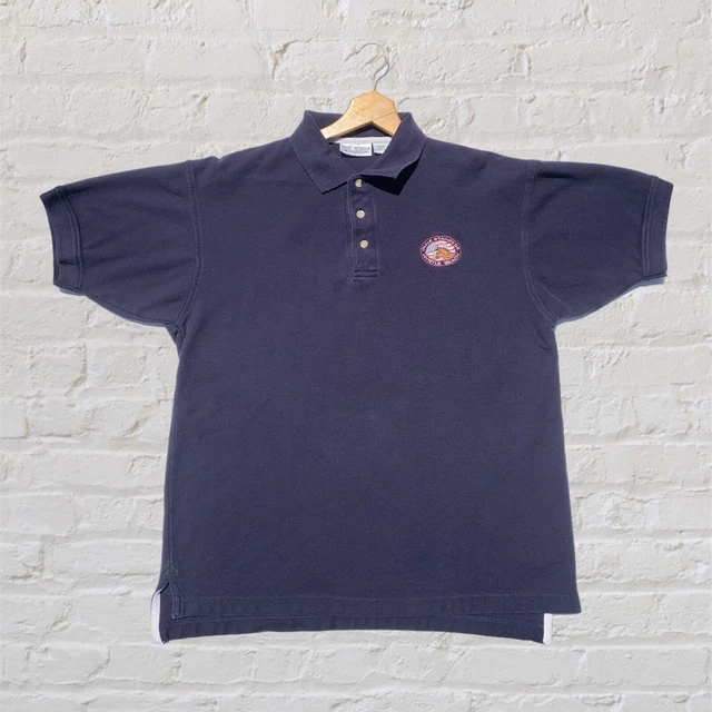 VINTAGE 90S EMBROIDERED Polo Dixie Stampede Myrtle Beach Size Medium
