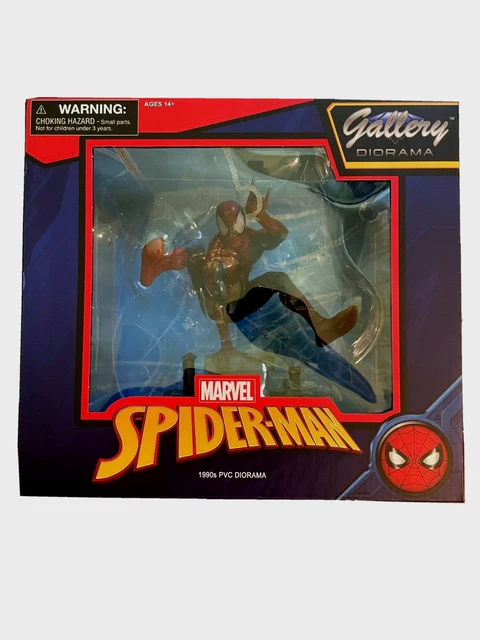 Diamond Select Gallery Marvel Spiderman Pvc Statue 9" New