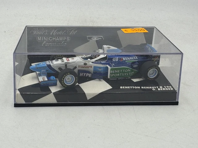 Les Petites Renault - Benetton Renault B196 Berger 1996