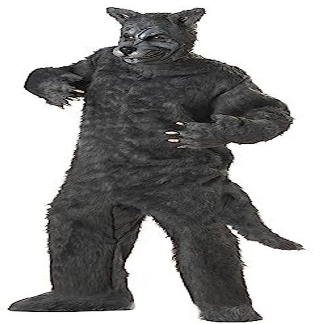 Plus Big Bad Wolf Costume Gray Plus,