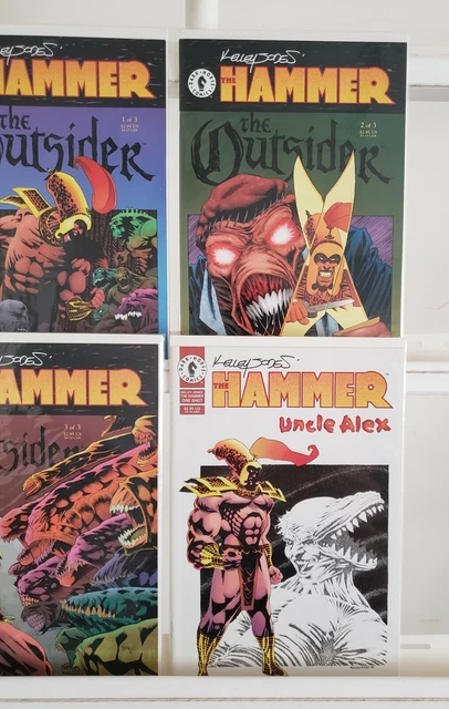 The Hammer The Outsider 1 2 3 4 Dark Horse 1999 Set Series Run Lot 1-4 VF/NM