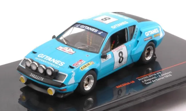 Model Car Rally Scale 1:43 Ixo Alpine A310 Tour De Corse vehicles Rallye