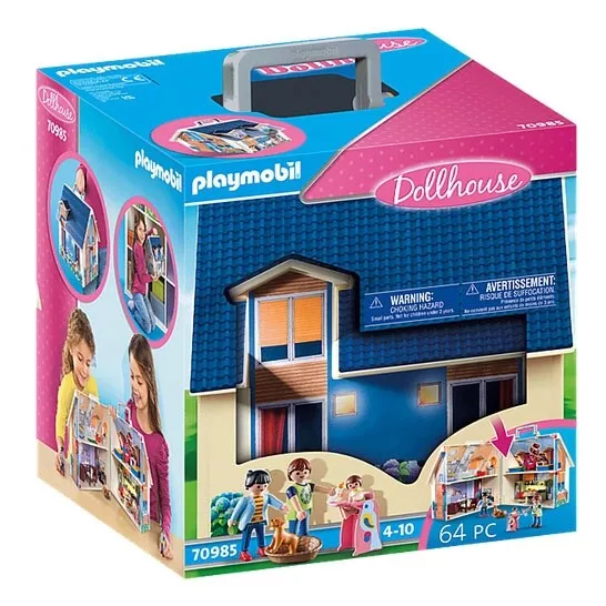 Playmobil 70985 Dollhouse Mitnehm Puppenhaus Neu Ovp