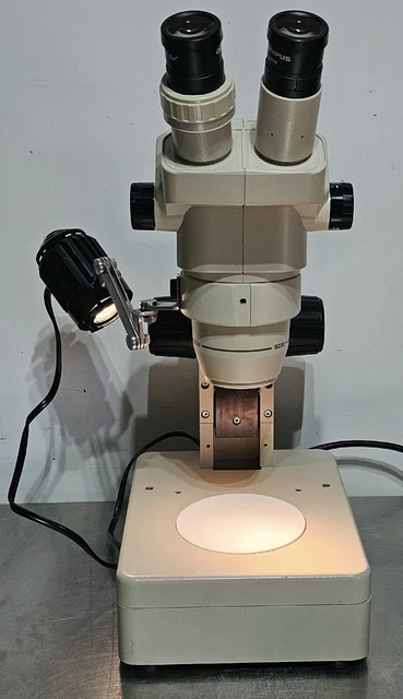 Olympus SZ30 SZ3060 Stereo Microscope on SZ-ST Reflected Light Stand Olympus SZ30 SZ3060 Stereo Microscope on SZ-ST Reflected Light Stand