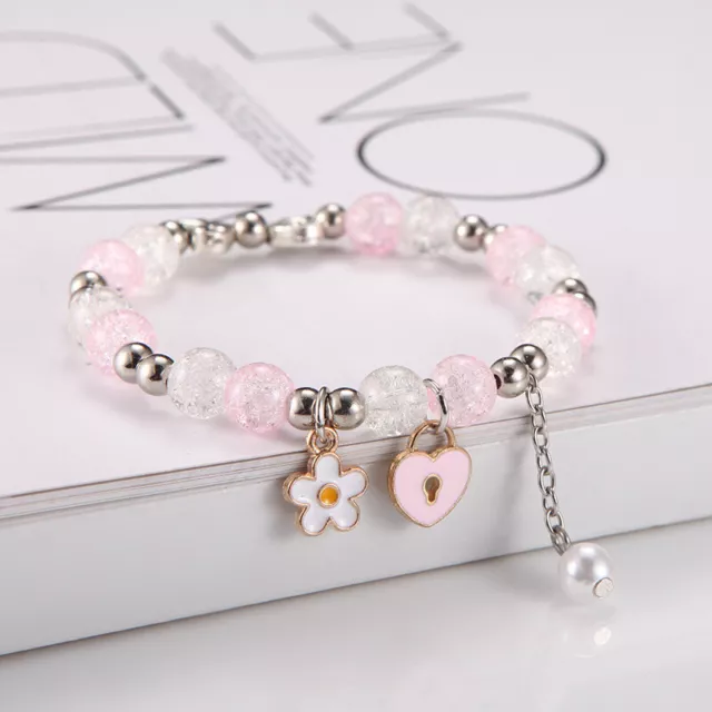 Cartoon Glass Beaded Adjustable Bracelet For Women Fashion Starfish Bracelets