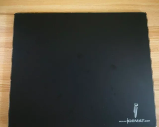 STEELSERIES ICEMAT 1 - BLACK Glass Mousepad Very Rare EUR 253,02