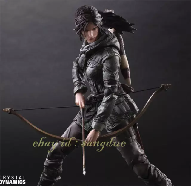 Play Arts 改 Lara Croft Tomb Raider Collection GK Action Figure Model In Stock