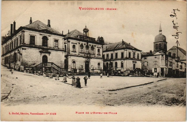 CPA Vaucouleurs - Place de l'hotel de ville (118820)