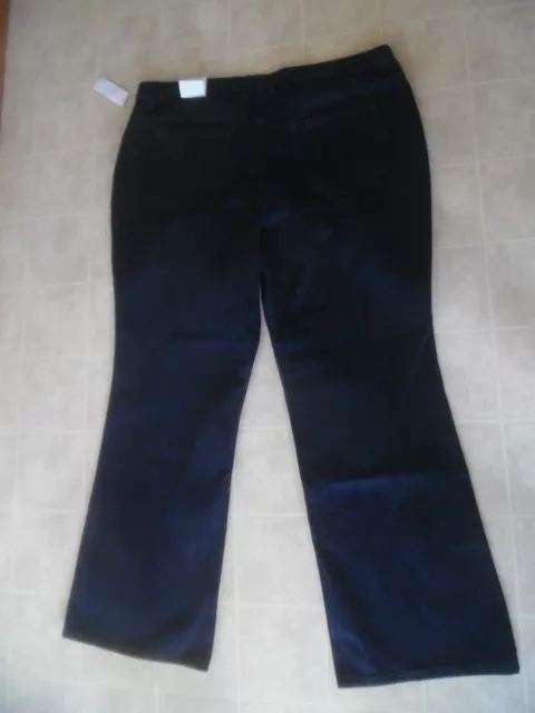 NWT Liz Claiborne Womens 20W Skinny Leg Jeans City Fit Curvy Low Rise