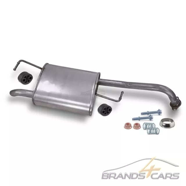 ATEC SILENZIATORE TERMINALE SILENZIATORE PER TOYOTA COROLLA E12 1.4 1.6 VVT-i